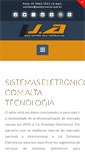 Mobile Screenshot of jaeletronica.com.br